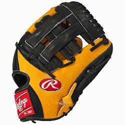 the Hide Baseball Glove 11.75 inch PRO1175-6GTB (Right Handed Throw) : The Heart of the Hide play